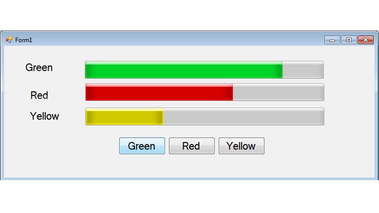 How To Change Progress Bar Color in VB.NET
