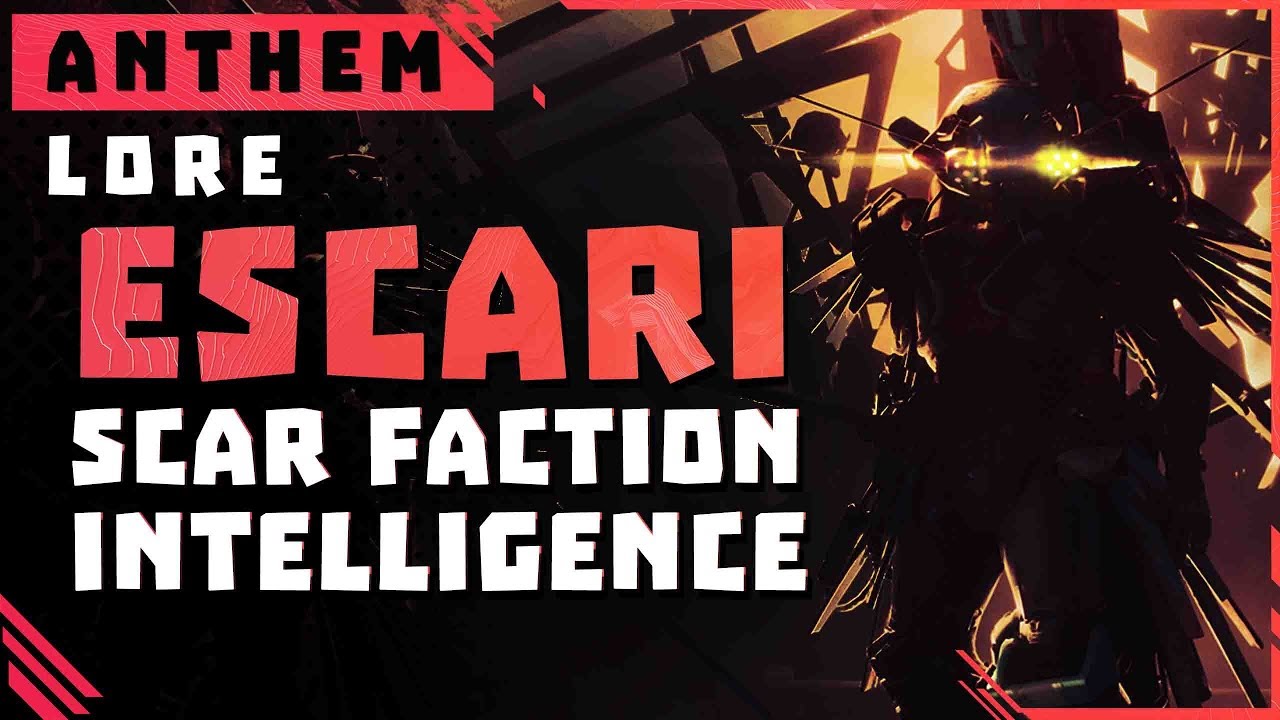 Anthem Lore \\ The Escari of The Scars Faction & How They Came to Existence