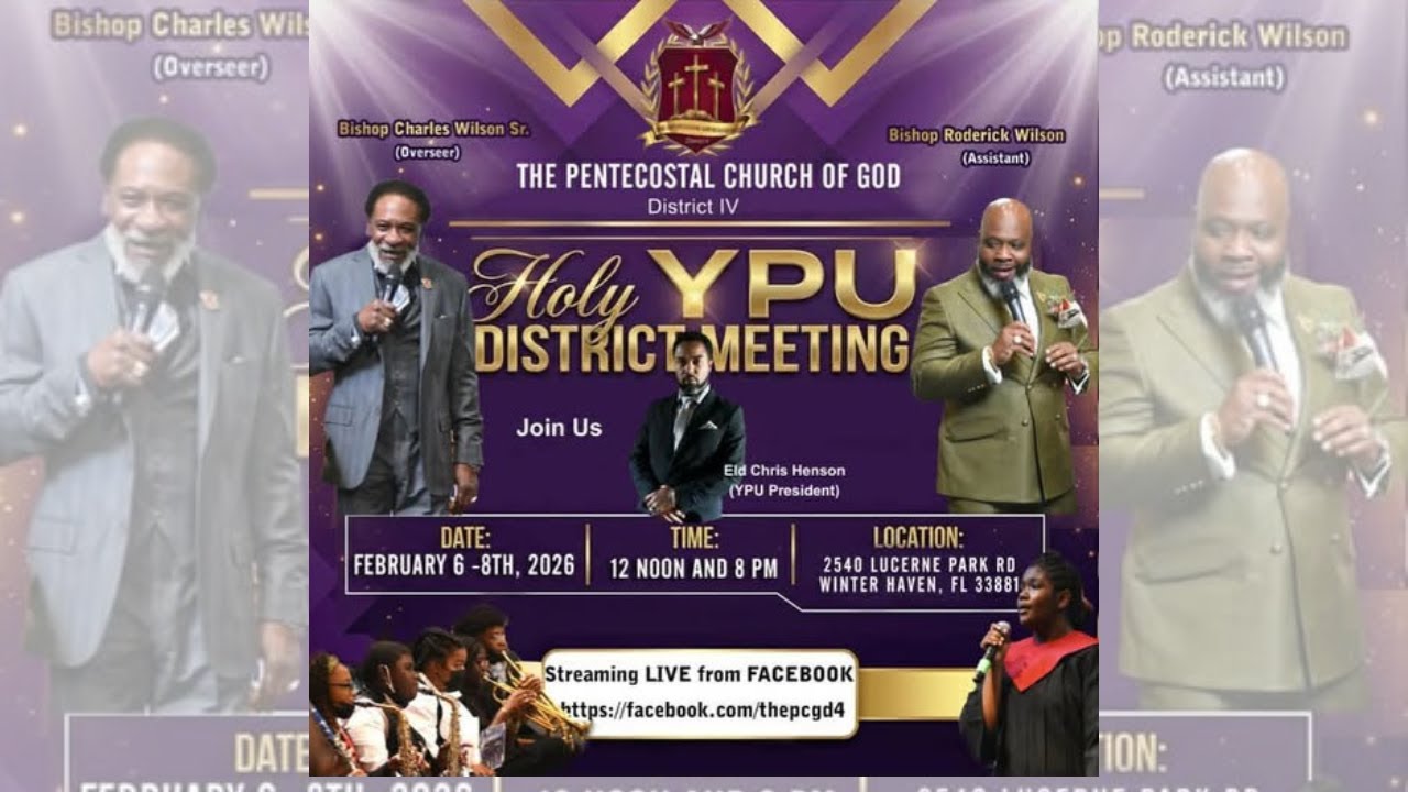 The Pentecostal Church of God
Holy Young People’s Meeting