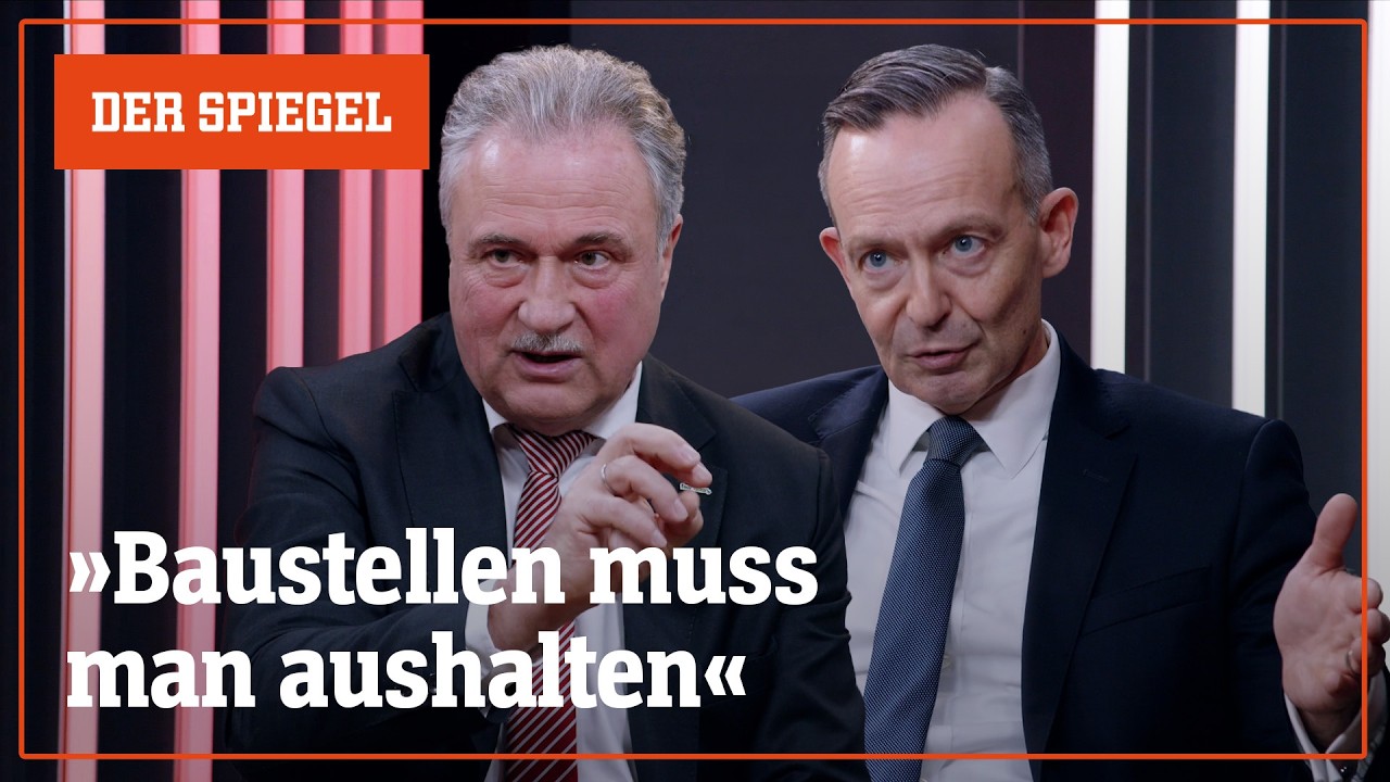 »Baustellen muss man aushalten« – Spitzengespräch | DER SPIEGEL