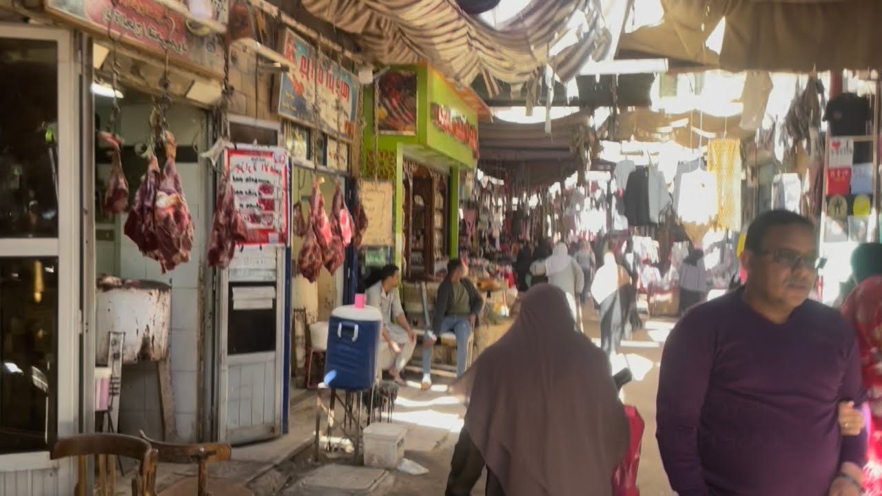 Climate in Aswan, Egypt. Thoughts walking through the streets. South of Egypt vs North. (excerpt)