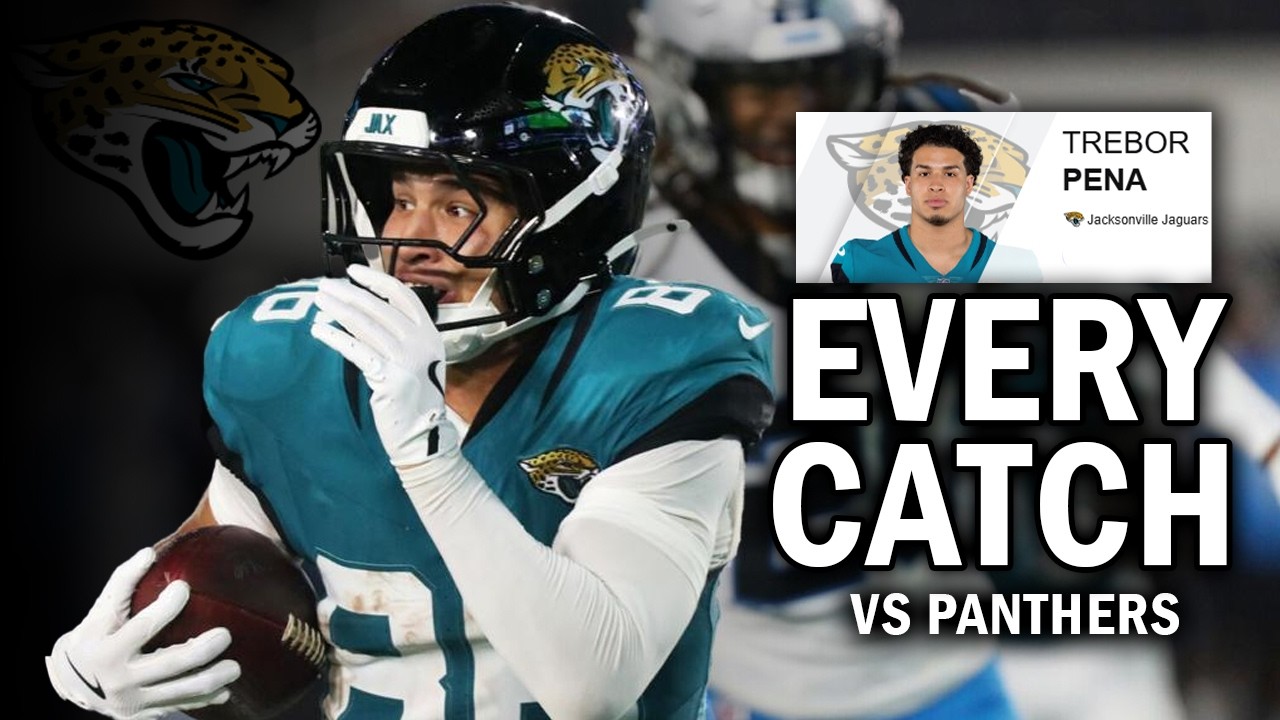 Trebor Pena Targets vs Panthers | Preseason Week 2 (2026)