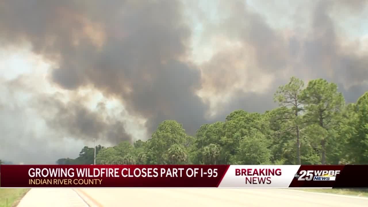 Indian River County wildfire