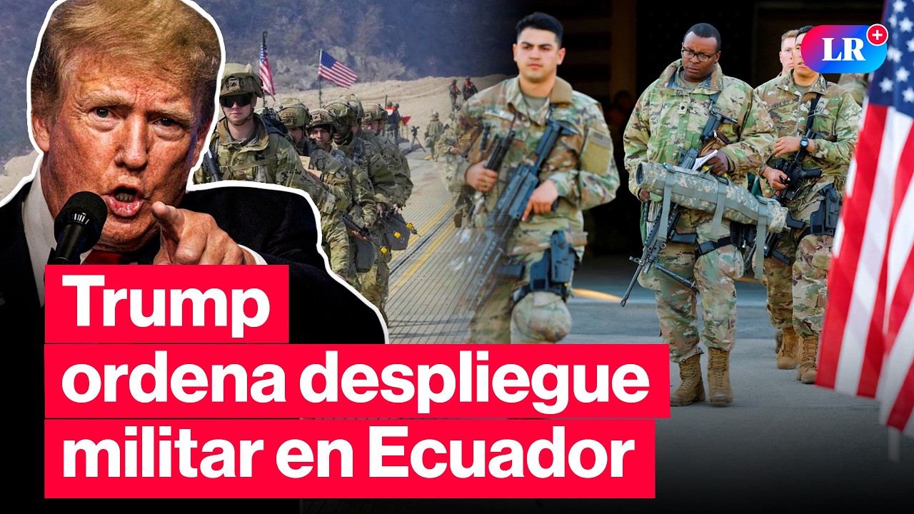 🚨EE. UU. env&iacute;a MILITARES a ECUADOR en medio de TENSI&Oacute;N en el Caribe | #LR
