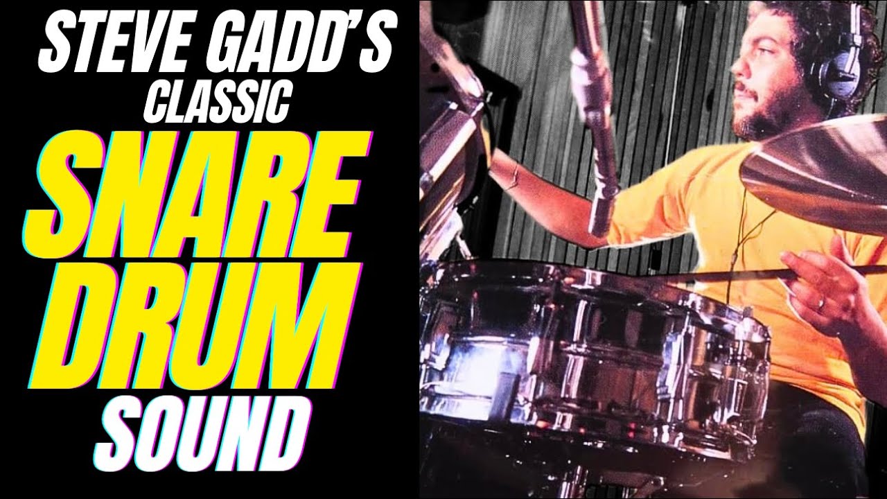 How To Get You Snare Drum Sounds Like STEVE GADD! || FULL TUTORIAL 2025