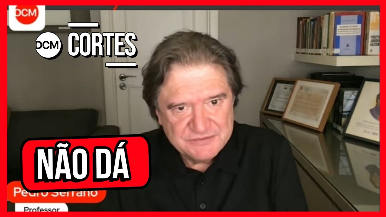 PEDRO SERRANO: NÃO DÁ PRA CONVIVER COM CORRUPÇÃO