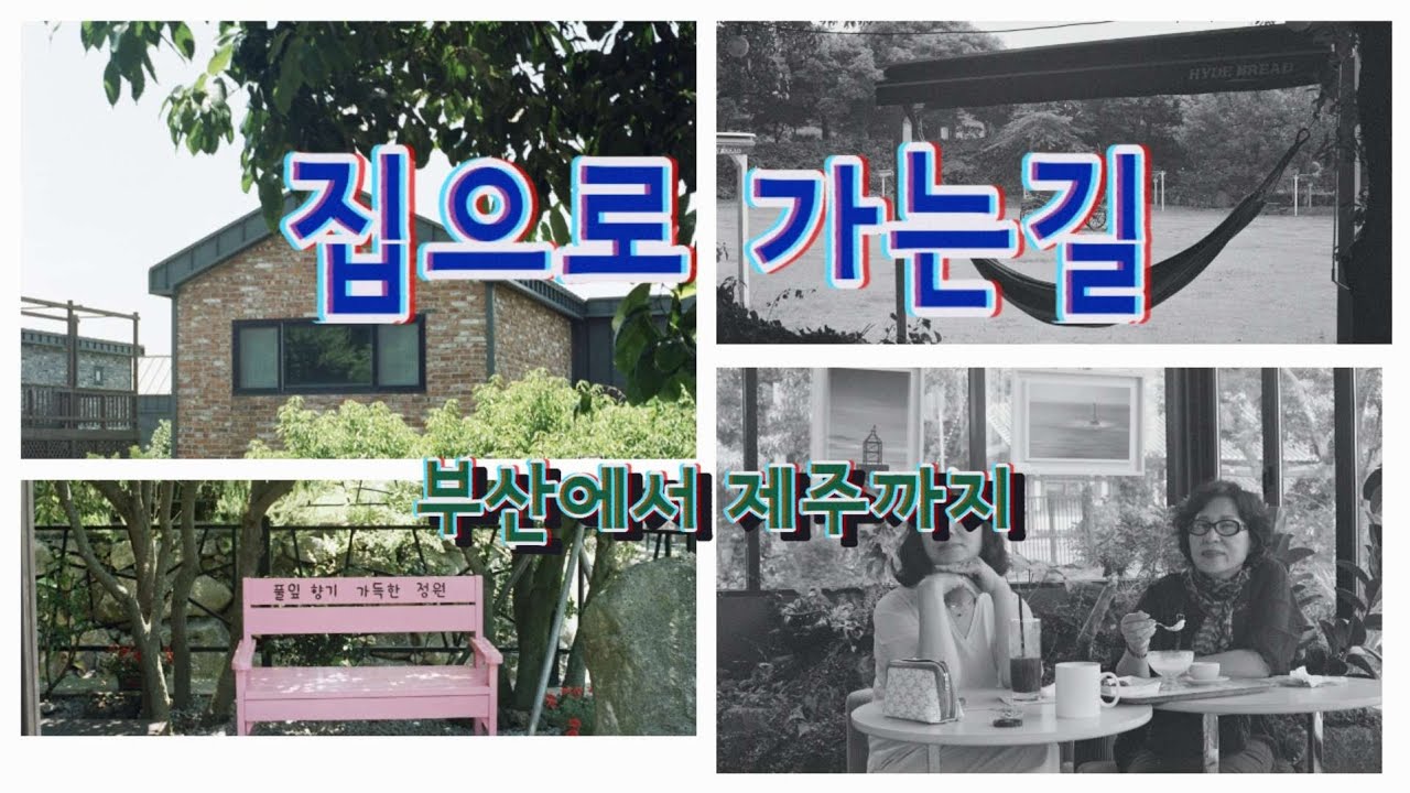 7월 좋은날 #7/ 집으로 가는길 /부산에서 제주/편안하게 가보기