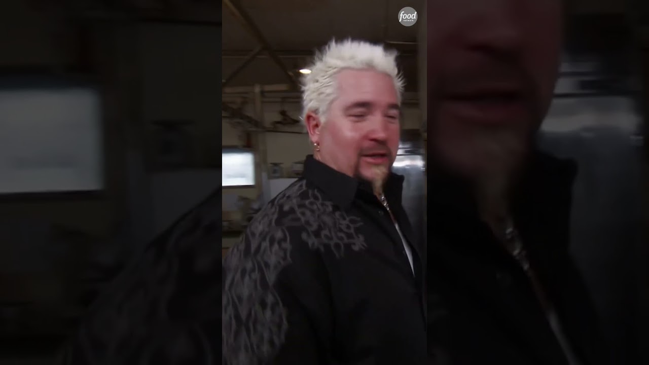 Guy Fieri isn't sure about this sauce 🤔 #DDD