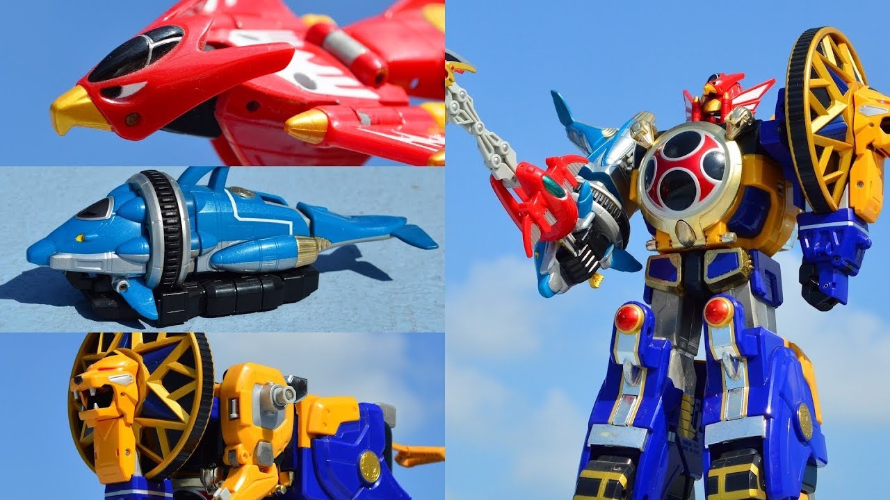[TMT][475] DX Chogokin Senpuujin! 絡繰巨漢旋風神! Ninpuu Sentai Hurricaneger! 忍風戦隊ハリケンジャー (60fps)