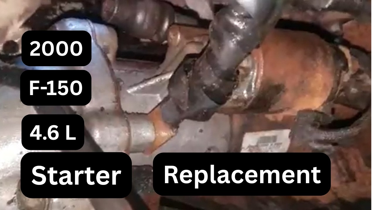 2000 f 150 | Starter Removal | 4.6 L