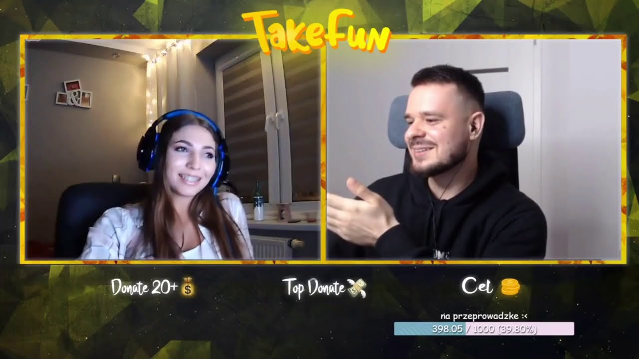 SHOT| TAKEFUN PODRYWA POCZĄTKUJĄCĄ STREAMERKĘ NA OME.TV