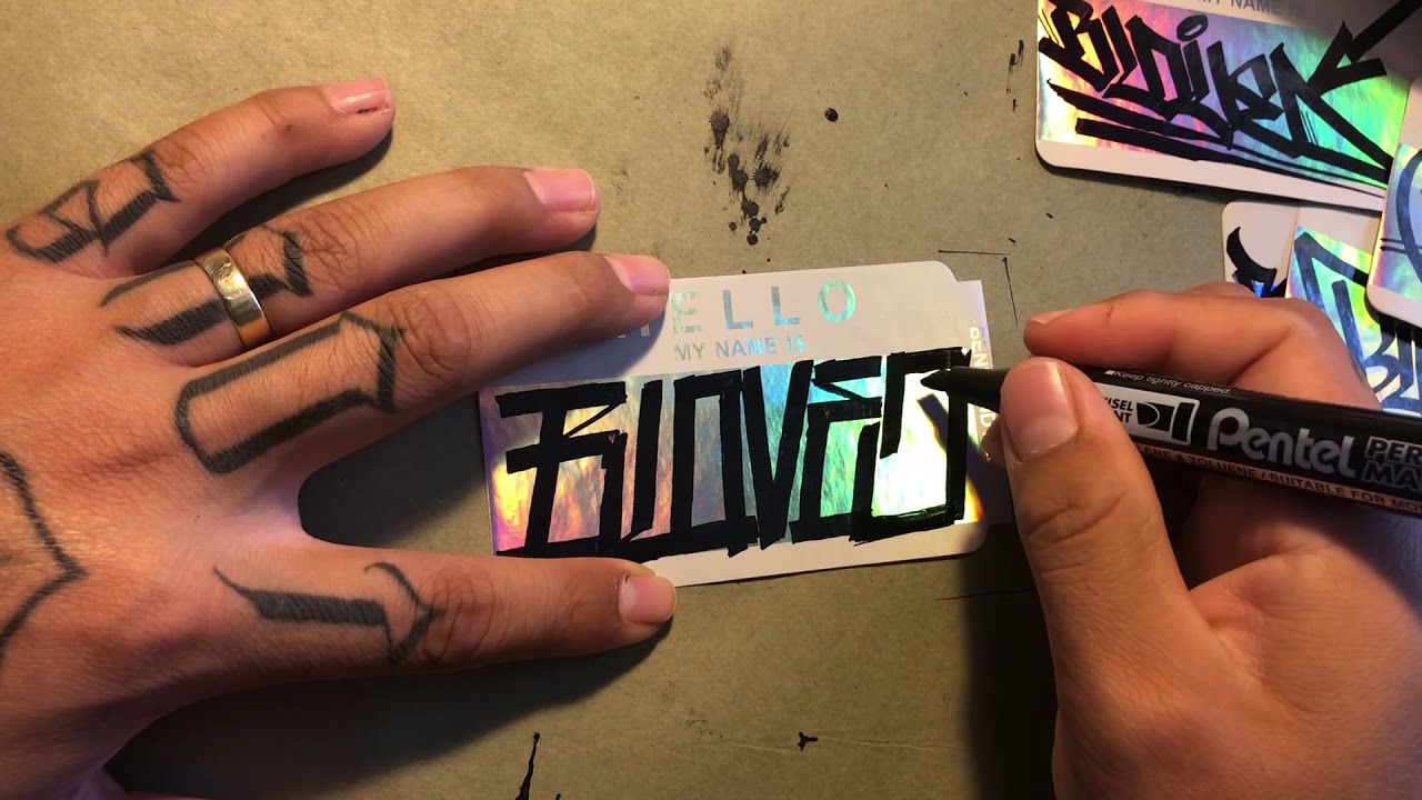 EGGSHELL STICKER HANDSTYLES