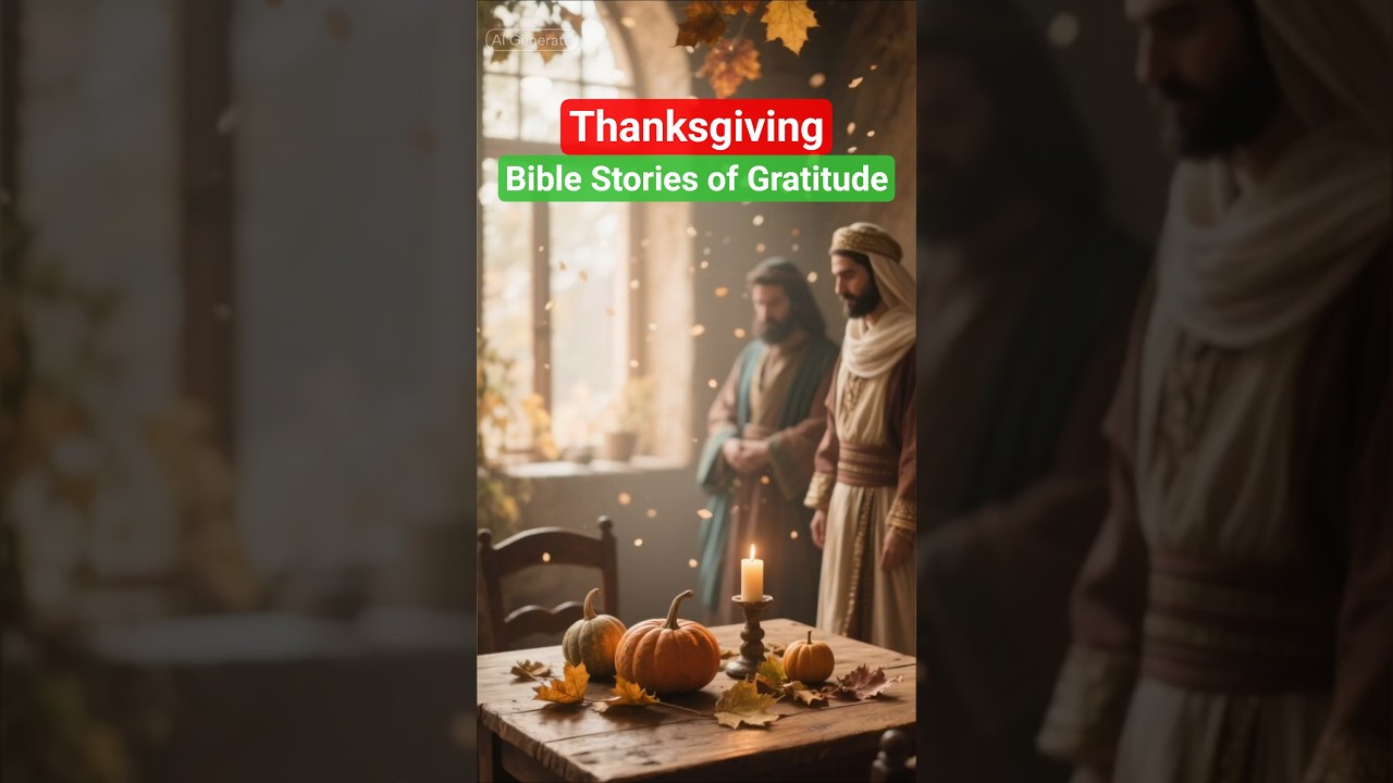 Thanksgiving Bible Message | Gratitude Stories from Scripture
