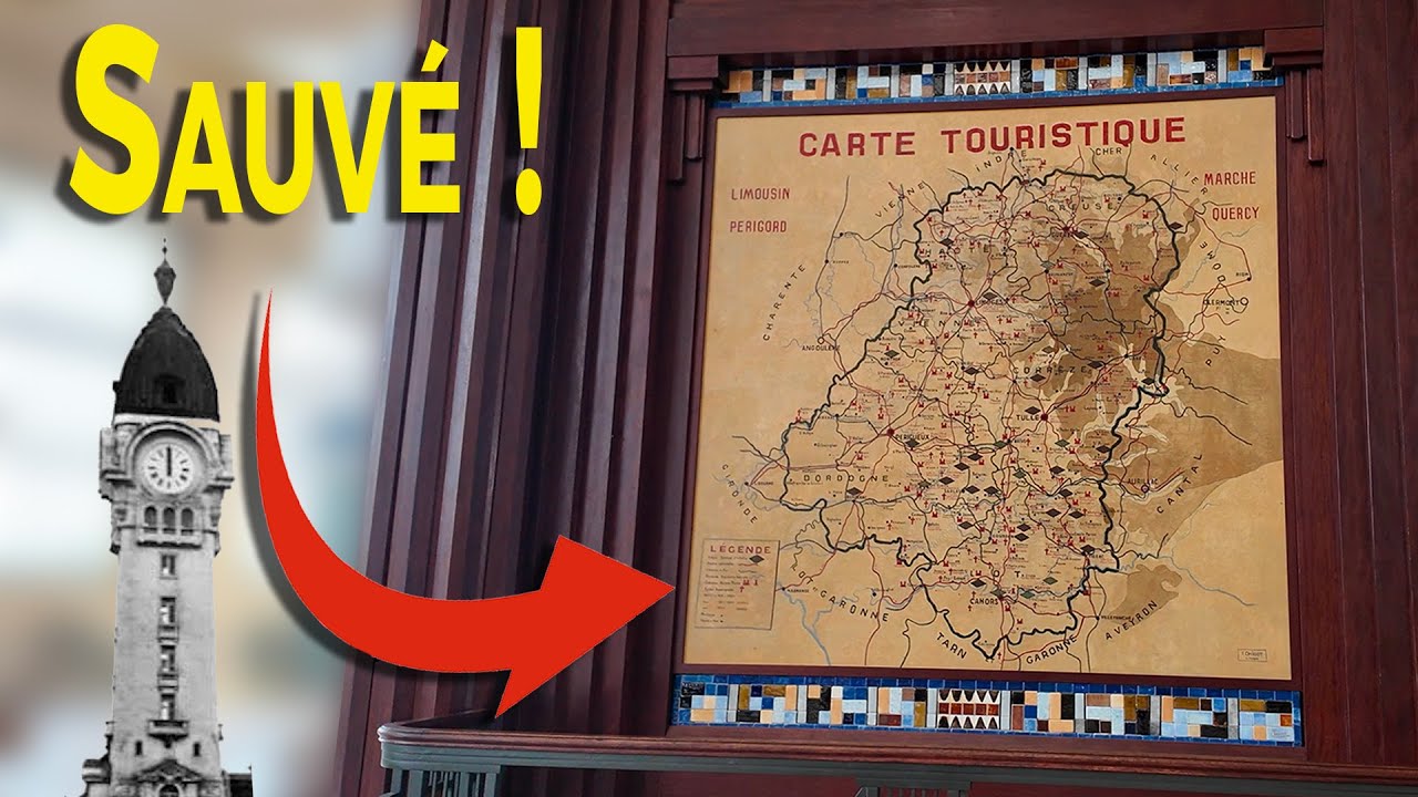 Le rocambolesque sauvetage des boiseries de la gare de Limoges