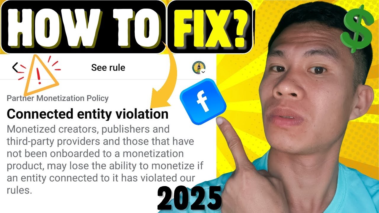 HOW TO FIX CONNECTED ENTITY VIOLATION SA FACEBOOK TUTORIAL 2025 UPDATE | Toto Fred #tutorial