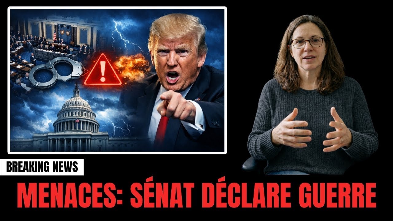 S&eacute;nat vs Trump: 47 minutes, 3 menaces &mdash; la rupture la plus grave depuis Watergate