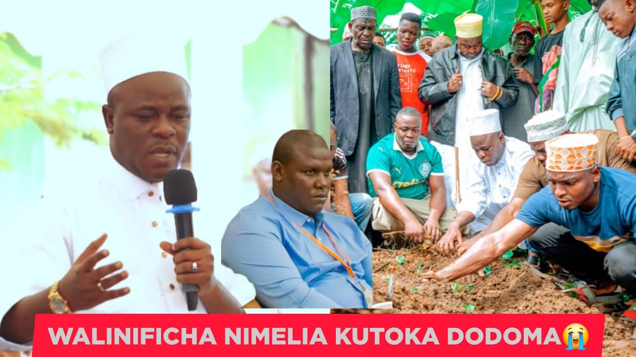 WAZIRI AWESO ASHINDWA KUJIZUA SIKIA ALICHOSEMA BAADA KUMZIKA MDOGO WAKE