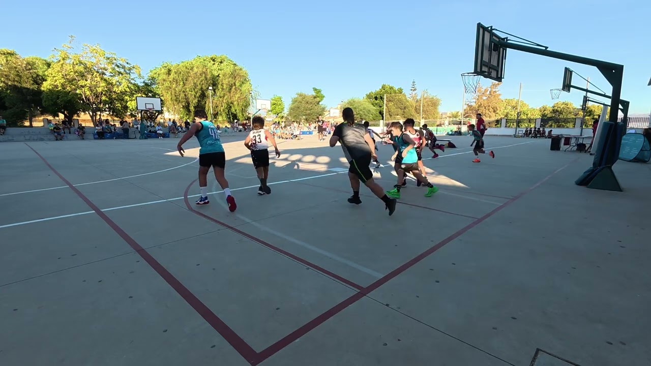 Torneo Hispanidad 1° partido CB Algazara vs CB Marbella Basket 01/06