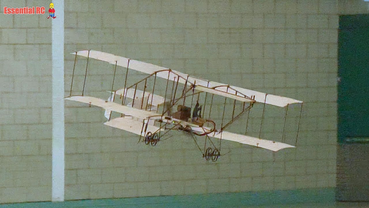 EXCEPTIONAL RC ! Bristol Boxkite 1910 (Al Foot) | BMFA Scale Indoor RC Nationals 2024