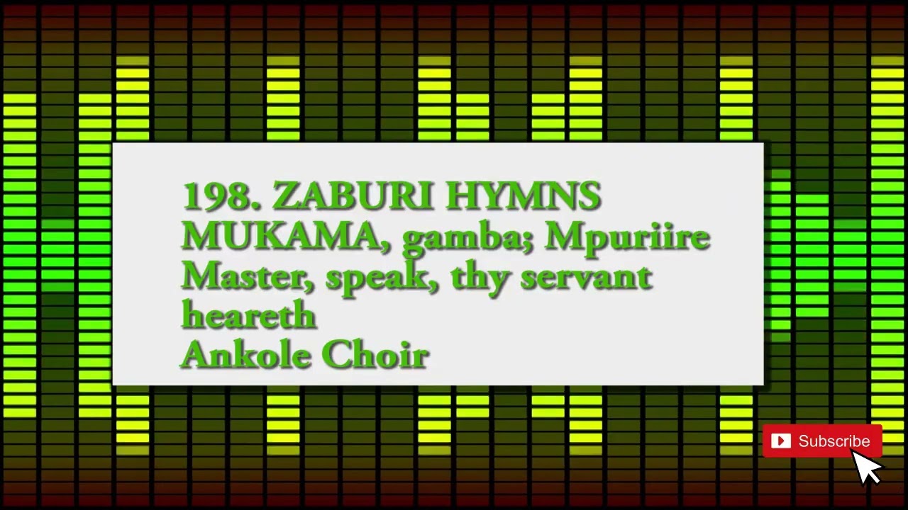 198  MUKAMA, gamba mpurire   Runyankore Rukiga Hymn   Best Version by Mc Mashweko