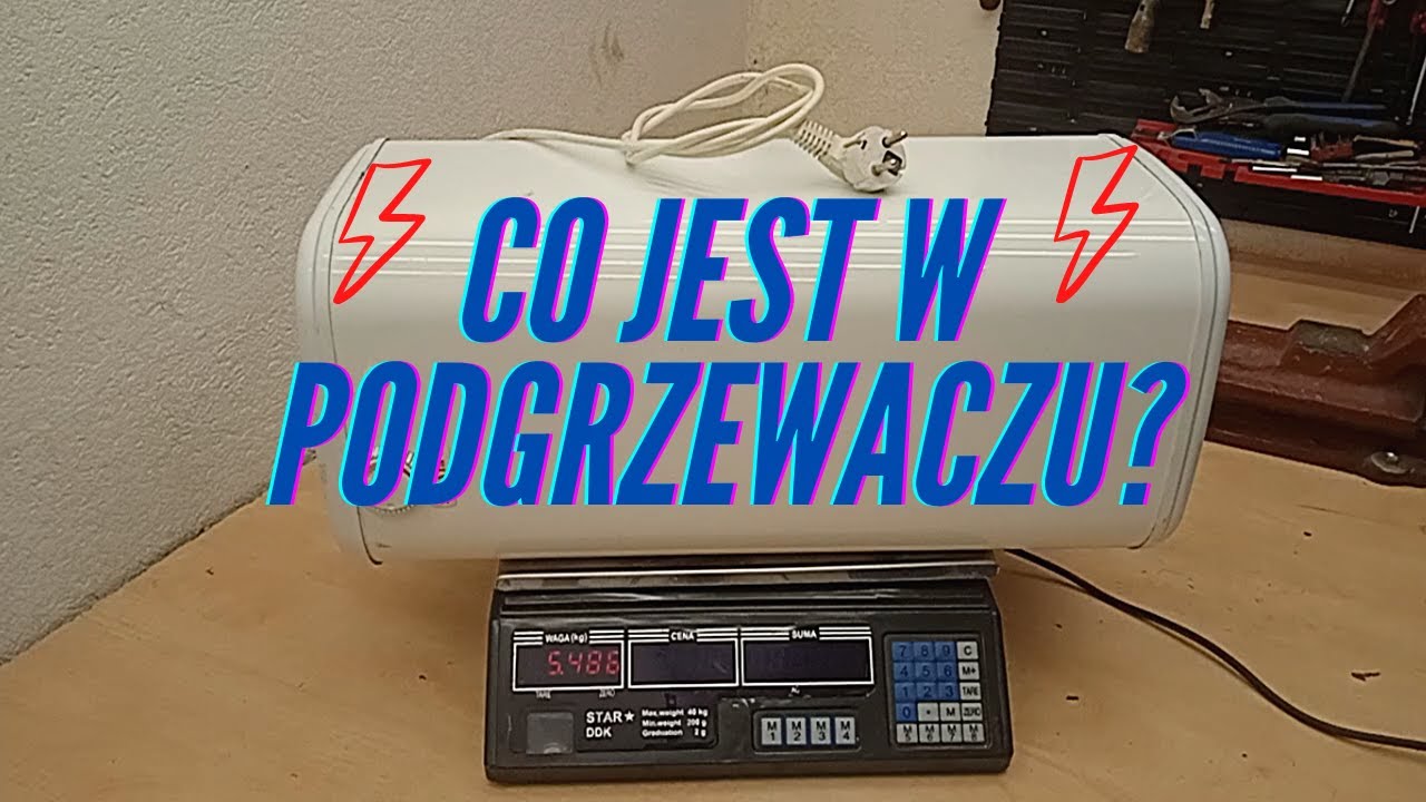 Demontaż elektrycznego podgrzewacza