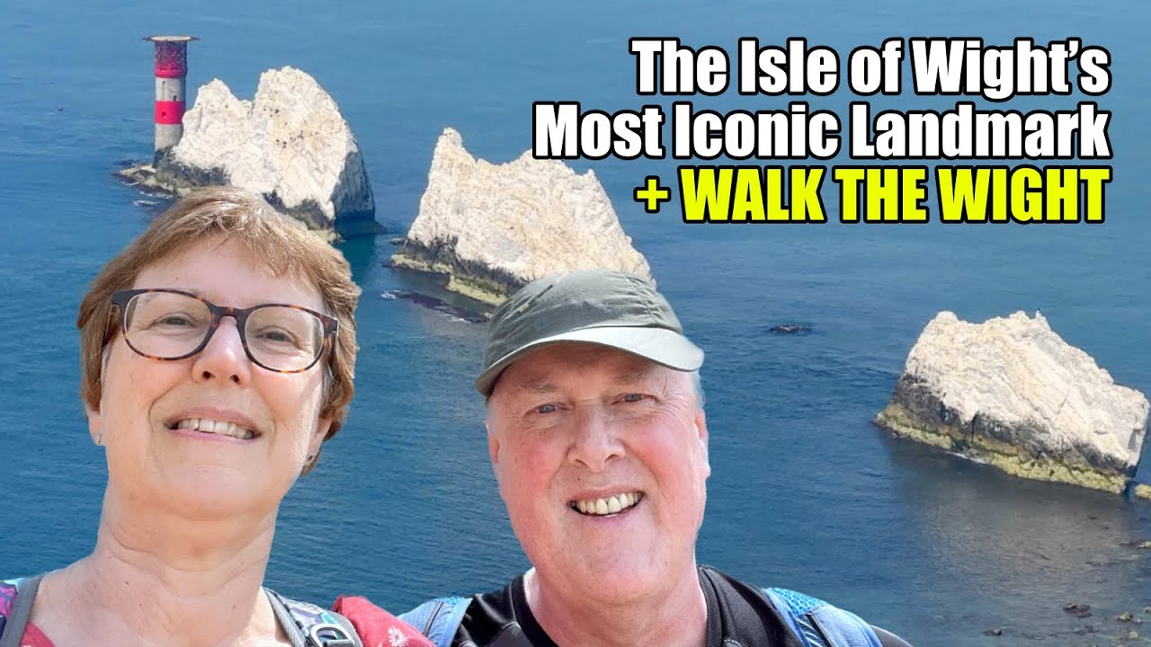 Мы присоединились к WALK THE WIGHT на знаменитом острове Уайт Needles - VAN LIFE ISLE OF WIGHT