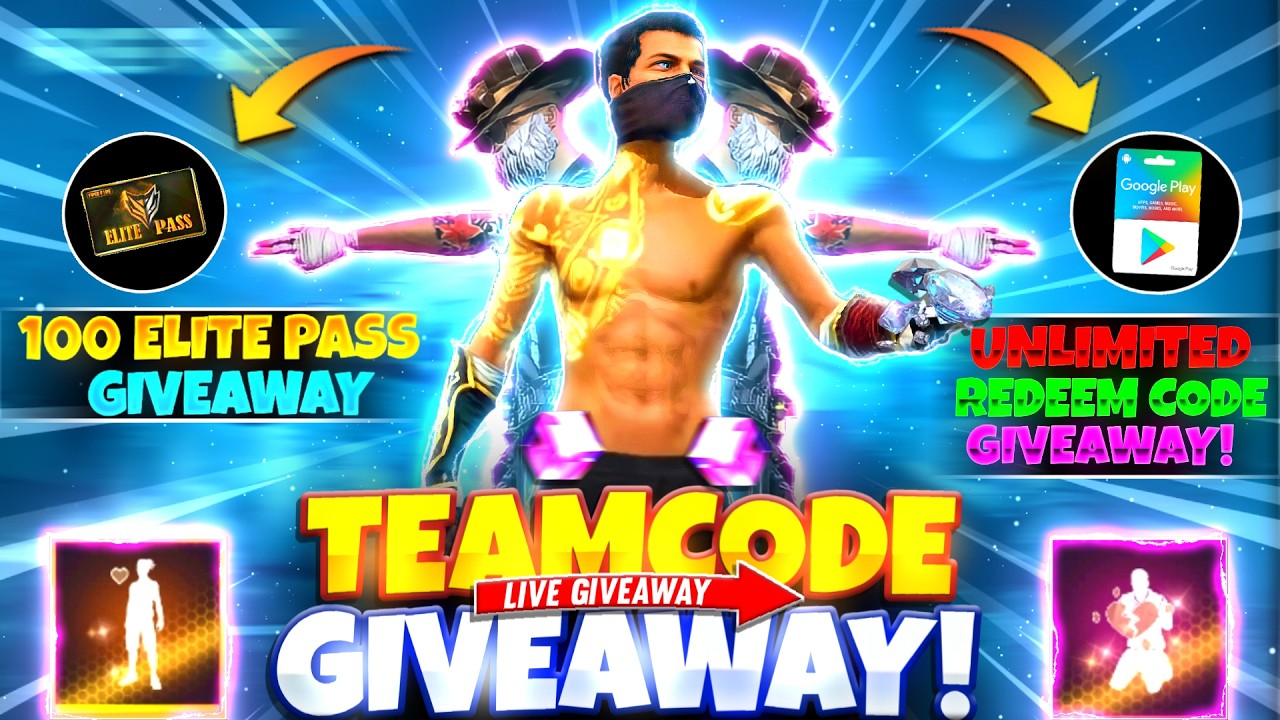 FREE FIRE LIVE CUSTOM ROOM GIVEAWAY| FF LIVE TEAM CODE GIVEAWAY | FF LIVE GIVEAWAY DJ ALOK |FF LIVE
