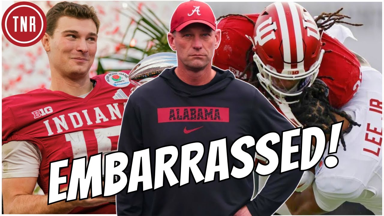 Alabama EMBARRASSED 38-3 by Indiana in the Rose Bowl | DeBoer, Ty Simpson & CFP Fallout