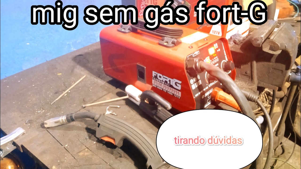 NOVA MIG SEM GÁS DA FORTG.. TIRANDO DÚVIDAS?