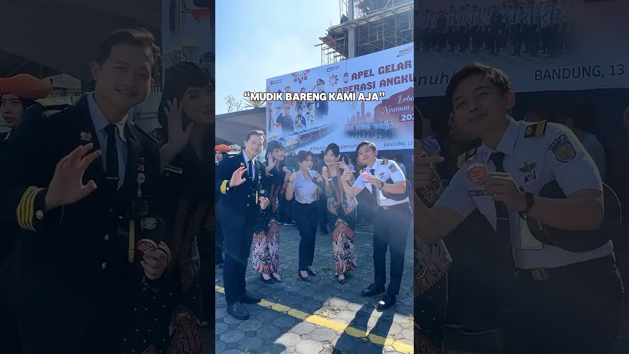 Mudik bareng KAI aja yaa - Posko Mudik Lebaran 2026 -