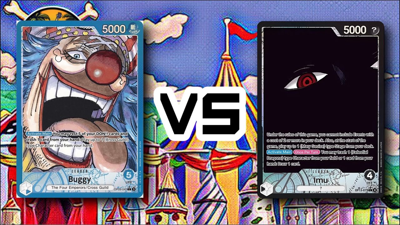 (OP13) Синий Багги против Черного Иму