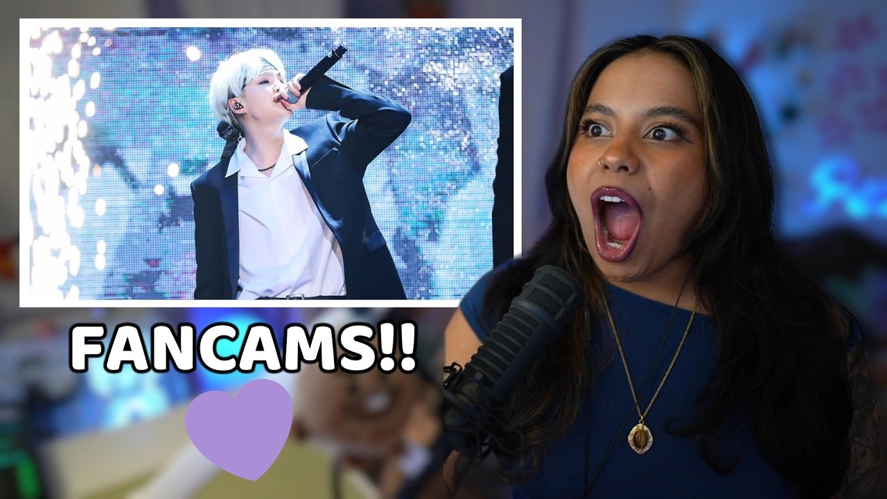 BTS SUGA FANCAMS🔥Mic Drop, Anpanman & FIRE reaction