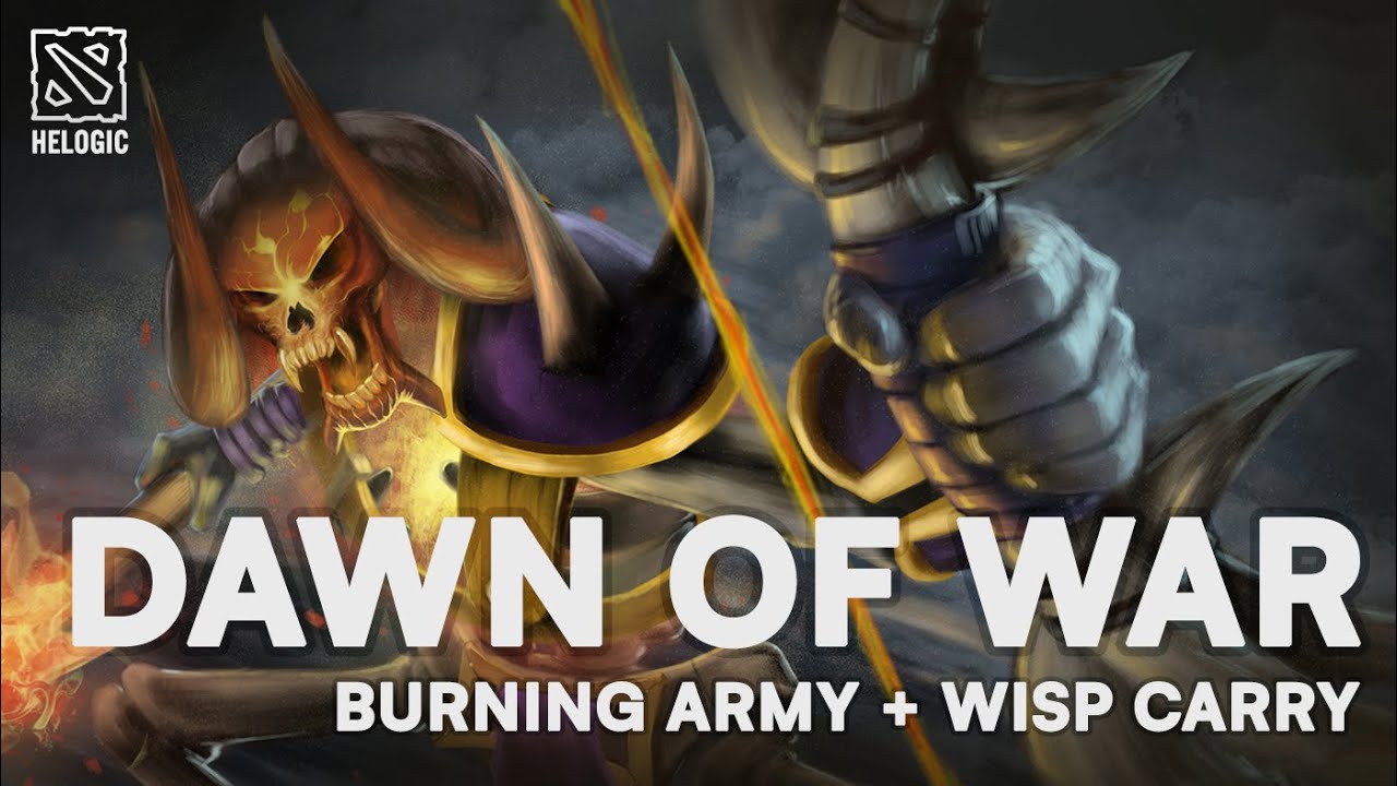 DAWN OF WAR DOTA 2 - CLINKZ + WISP COMBO