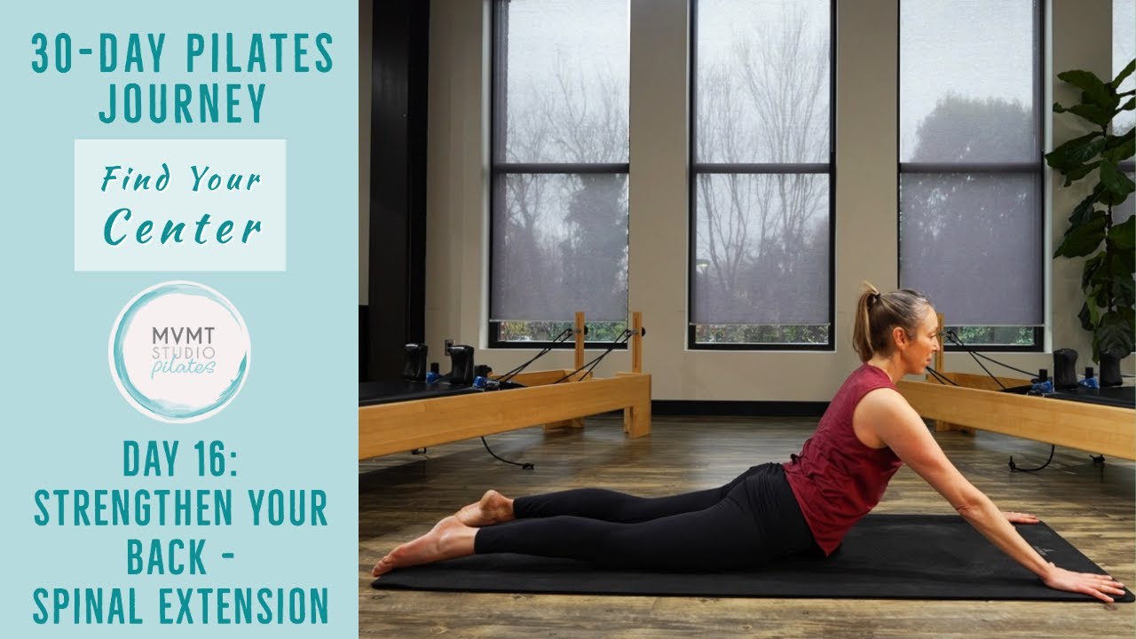 Strengthen Your Back / Pilates Spinal Extension | 