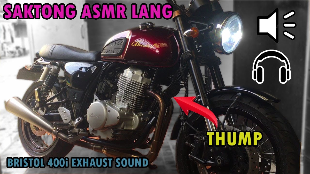 BRISTOL 400i Exhaust Sounds | Saktong ASMR lang | @janrickj