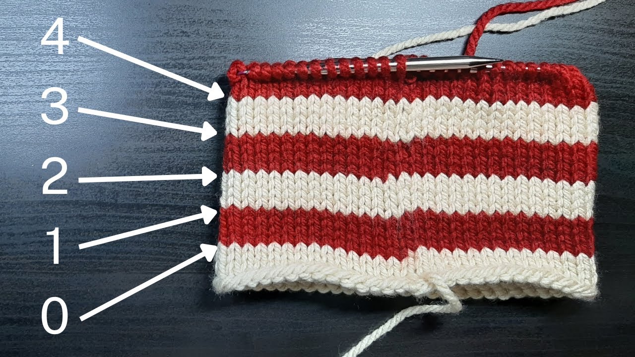 Tricot circulaire : 4 méthodes pour minimiser le décalage des rayures