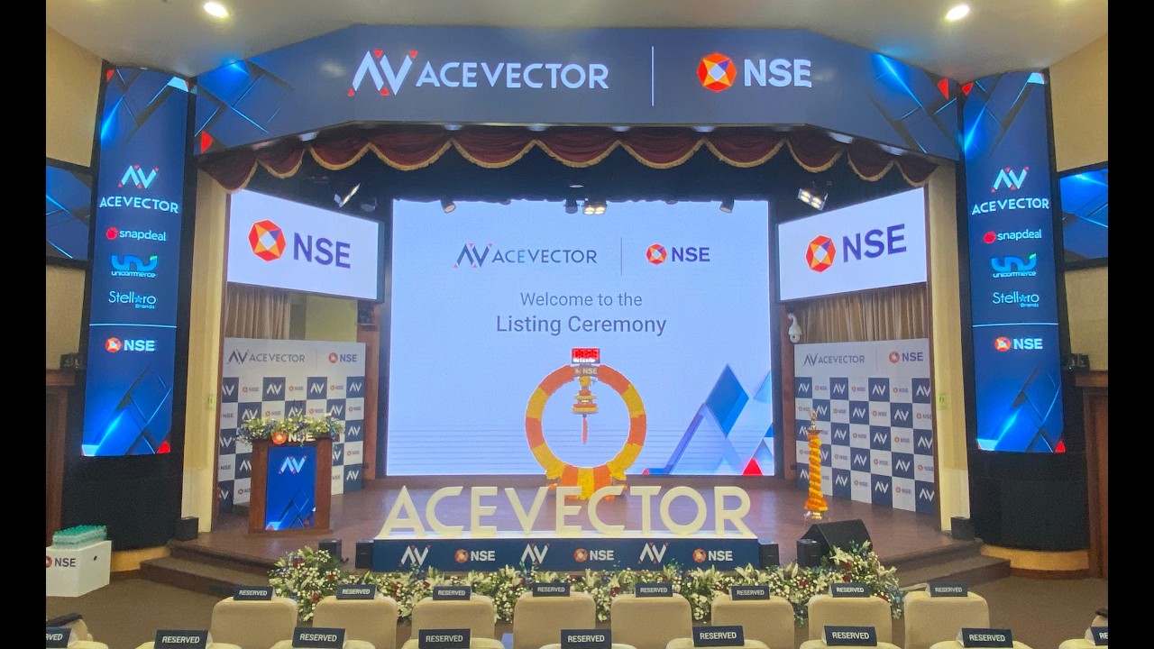 Listing ceremony of AceVector Limited
