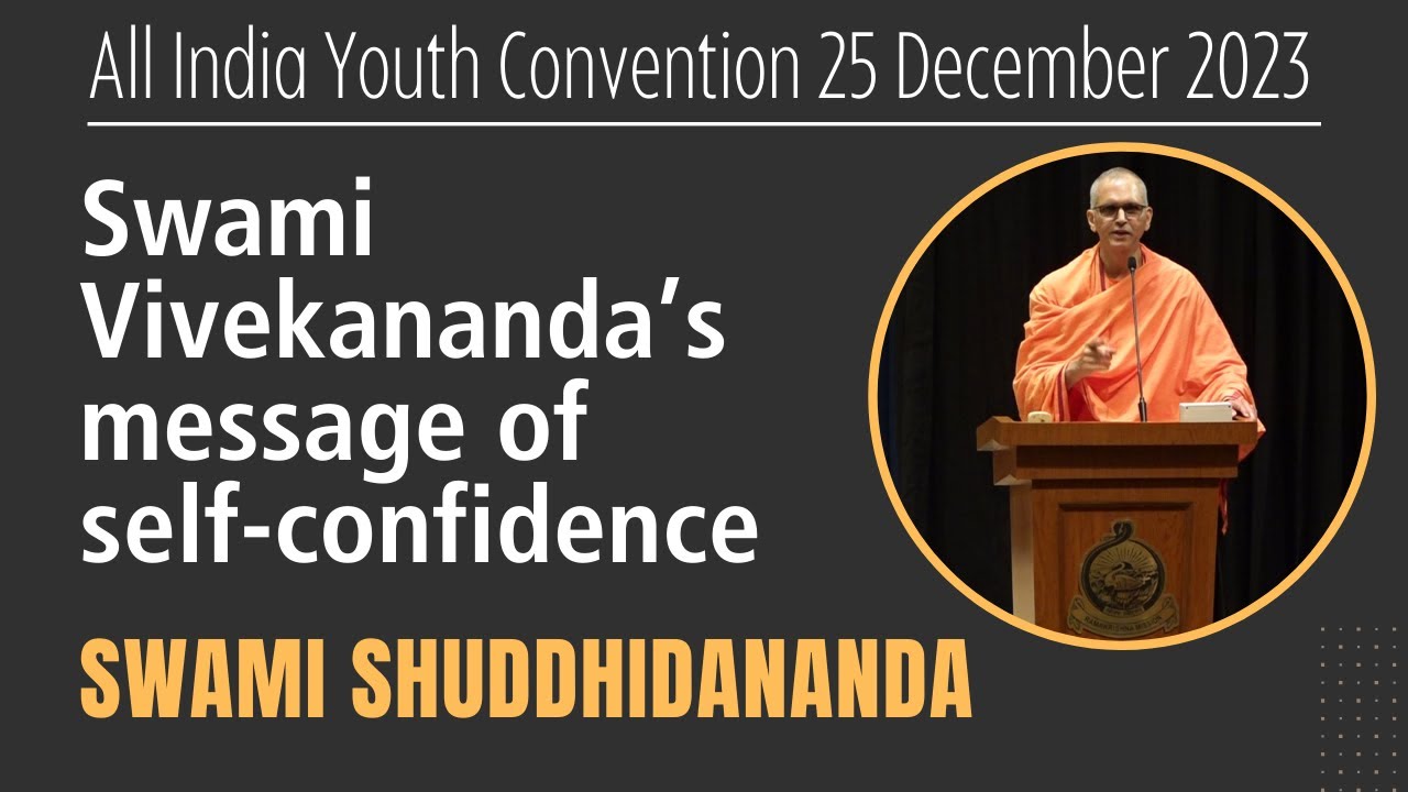 Swami Shuddhidananda | Youth Convention 2023 | Day 1