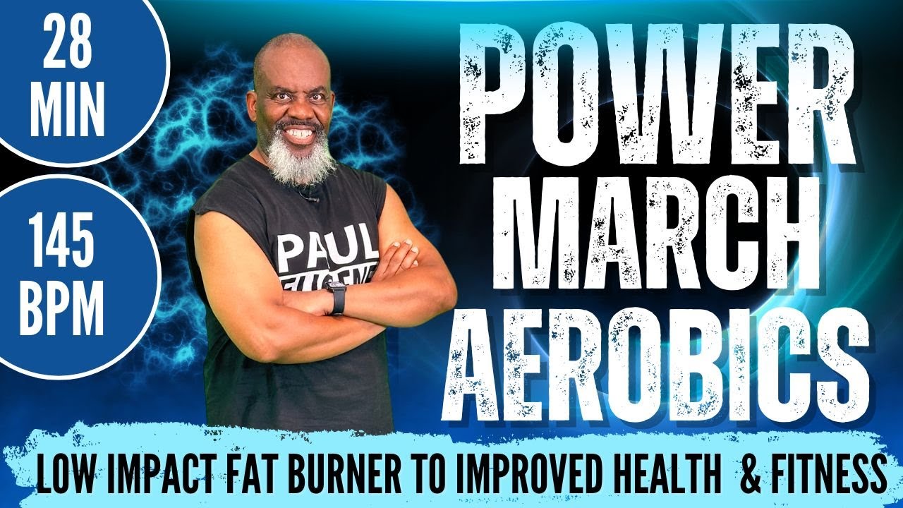 Power March Aerobics Fat Burner to Improved Health & Fitness