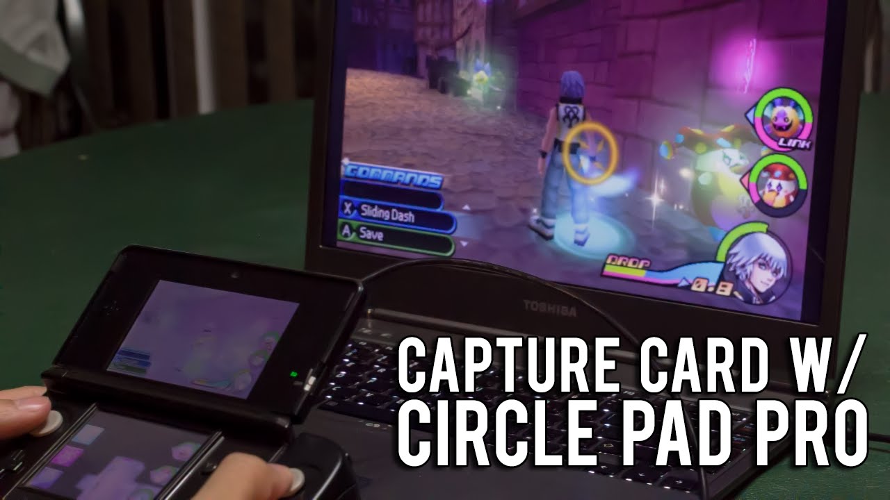 3DS Capture Card w/ Circle Pad Pro Mod
