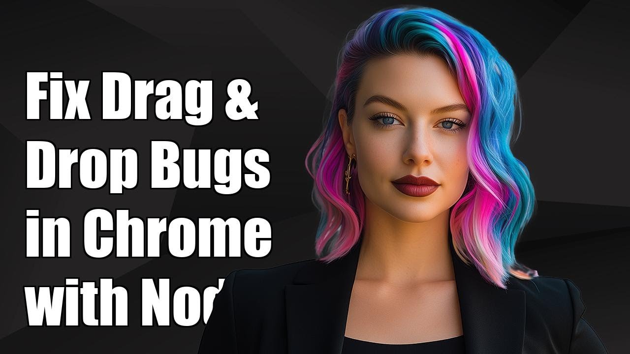 Fixing Drag and Drop Issues in ChromeDriver with Selenium WebDriver and Node.js