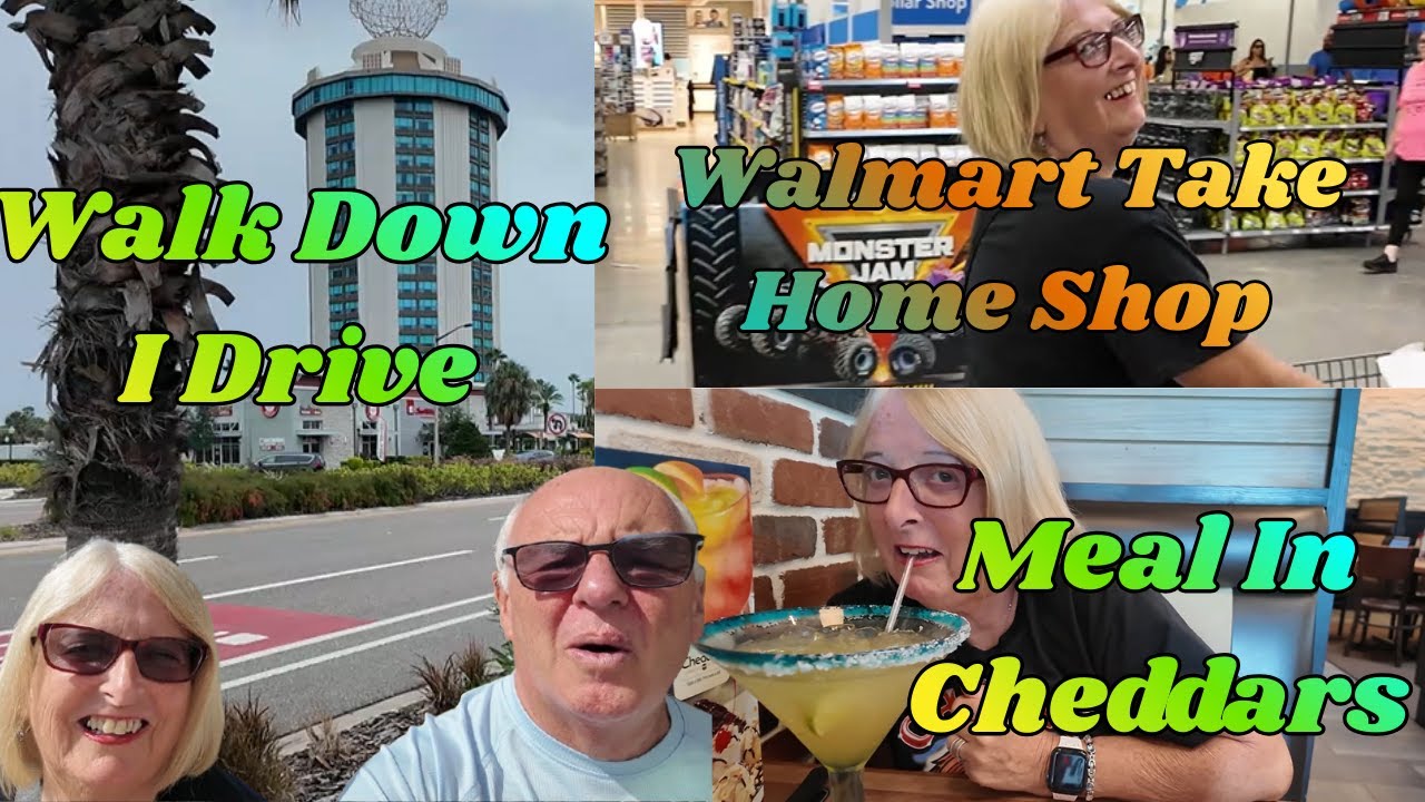 Orlando OCT 2025 , Walk Down I Drive | Checking out Dockside | Walmart Take Home | Cheddars Meal