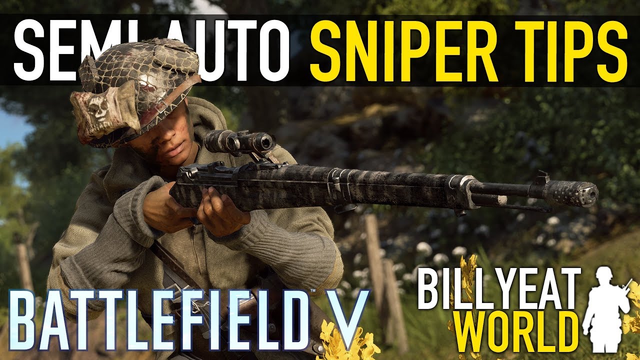 SEMI AUTO SNIPING Guide - Recon SLR | BATTLEFIELD V (Tips and Tricks)