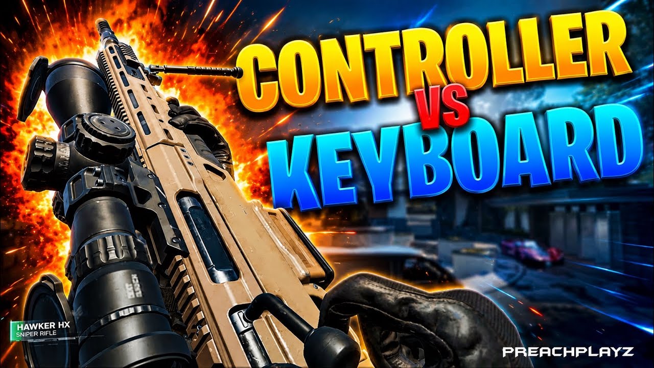 Контроллер против мыши и клавиатуры!! Кто лучше??