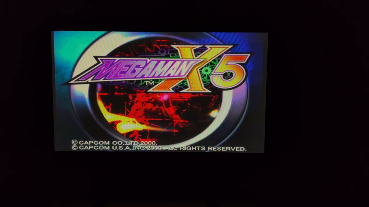 Plasma TV  • PS3 • Mega Man X5 (PS One)
