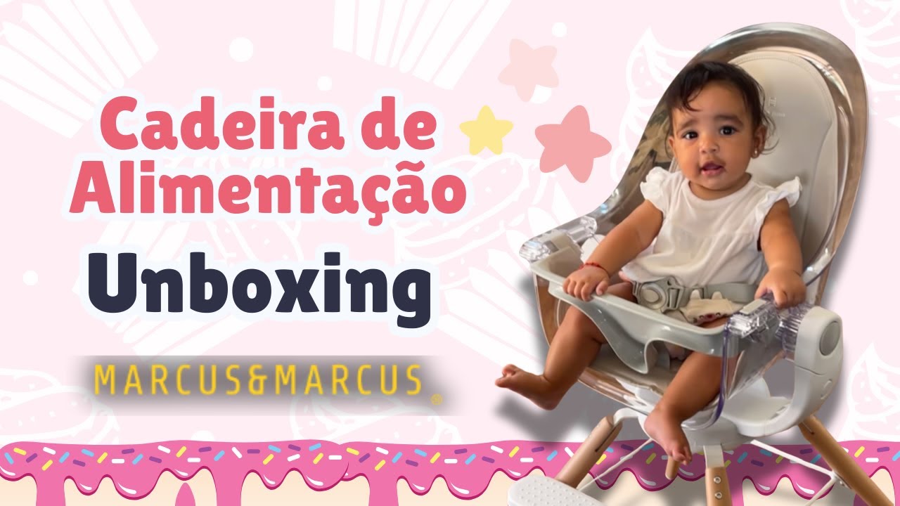Unboxing e Review da Cadeira 360° Marcus e Marcus | Vale a Pena para Introdução Alimentar?
