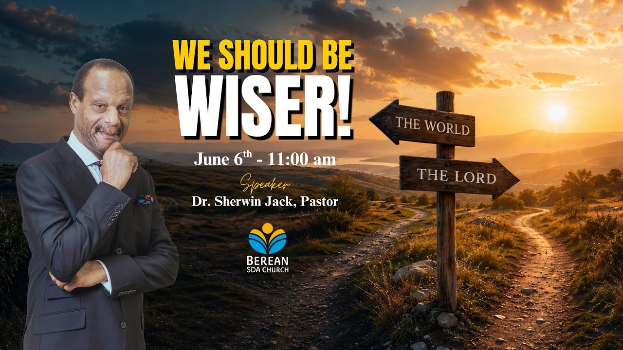 Bible Study and Divine Worship Service | Speaker: Dr. Sherwin Jack |  June 6, 2026