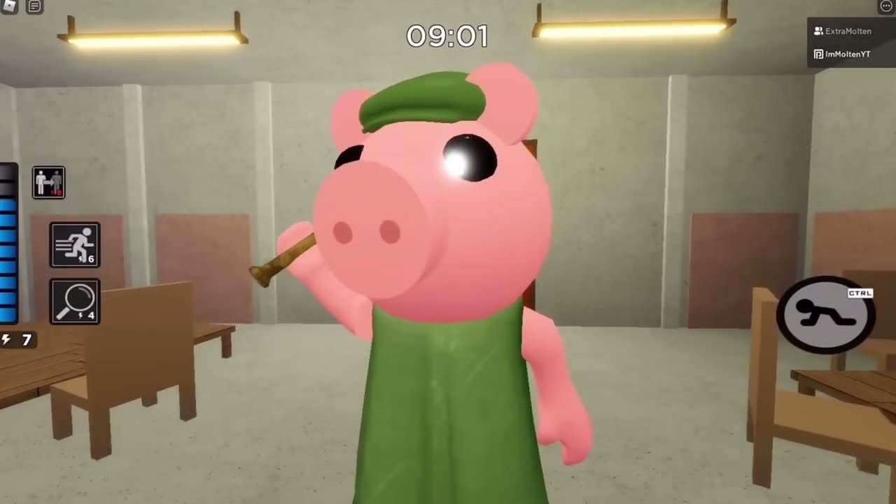 Piggy Jumpscare with calebcity pain sounds