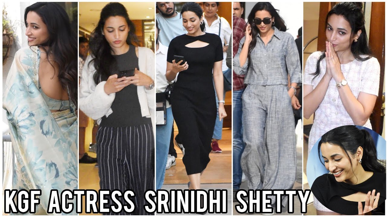 KGF Heroine Srinidhi Shetty HIT 3 Promotions in Mumbai | Nani Srinidhi Shetty @bollywoodbandook
