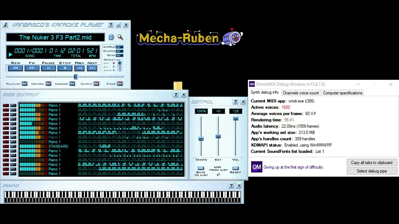 [Black MIDI] - VBKP - The Nuker 3 - Final 3 - 535.9 Million - Legit Run - Slow down events option on